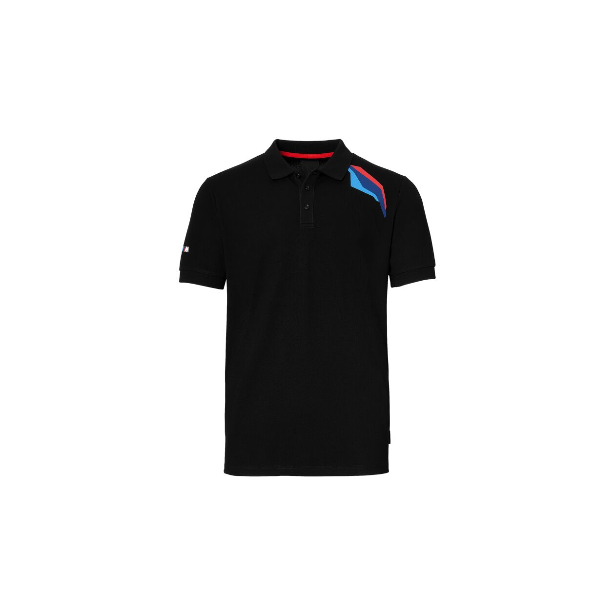 76618536566-BMW-Motorrad-Poloshirt-Motorsport-Schwarz-Herren-Front Camiseta Polo BMW Motorrad Motorsport Negra para Hombre