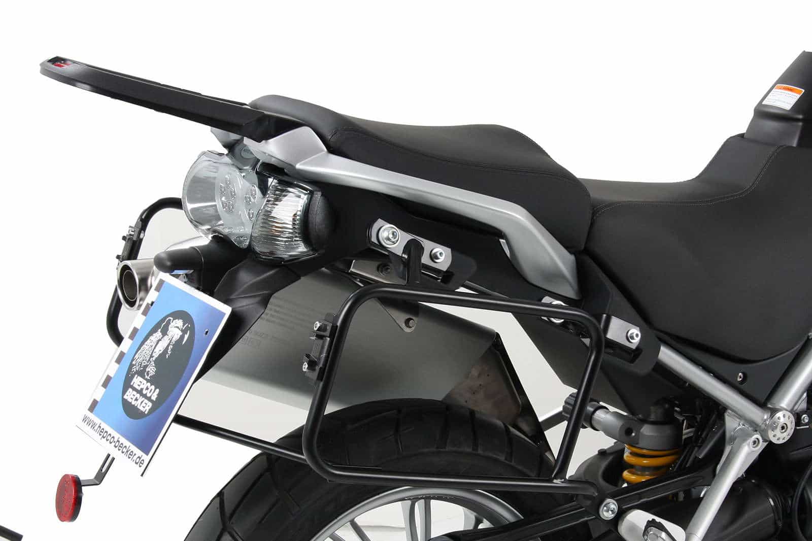 Seitenkofferträger Lock-it schwarz für Moto Guzzi Stelvio/NTX 1200 (2008-2016)