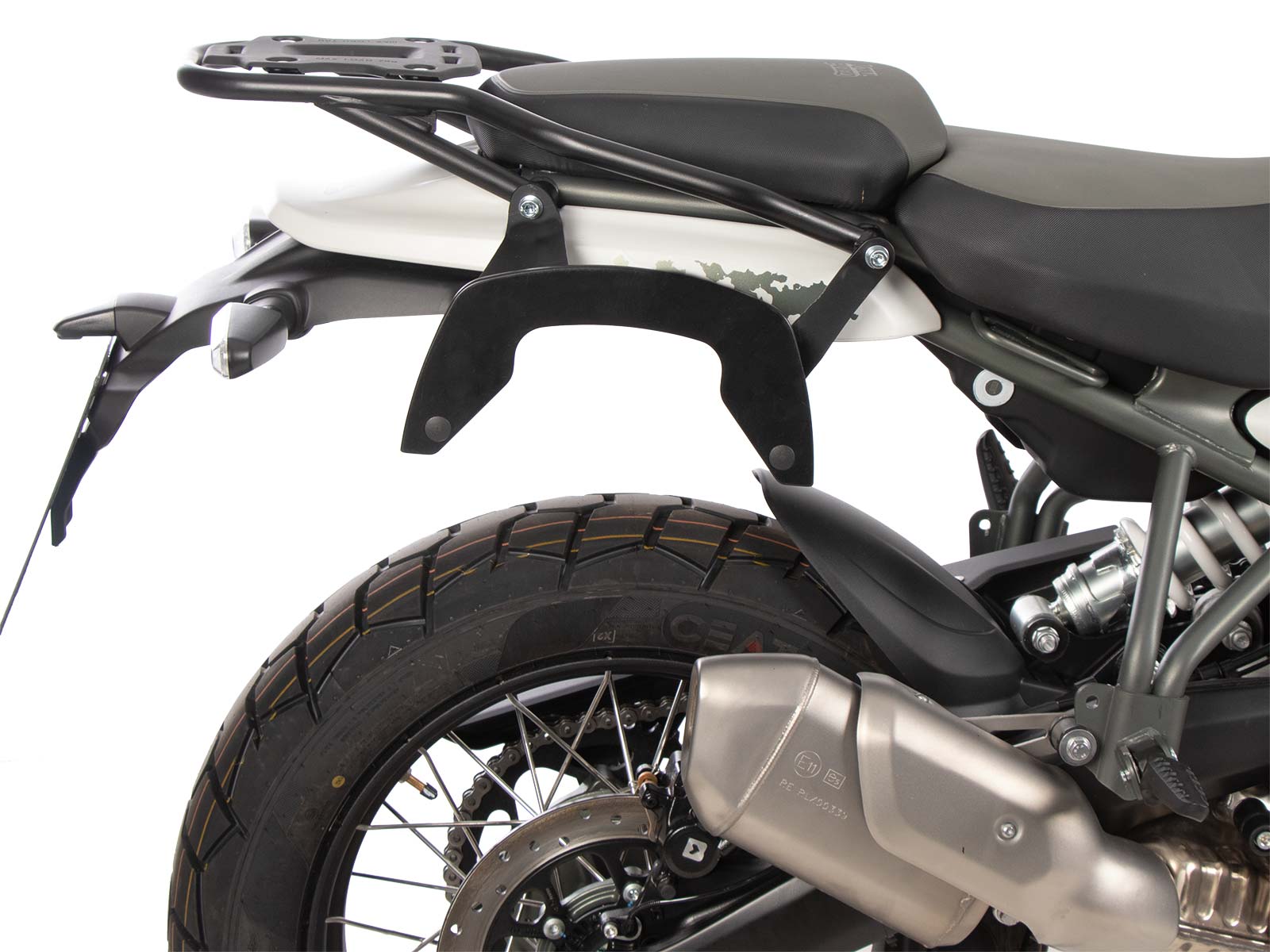 C-Bow Seitenträger schwarz für Royal Enfield Himalayan 450 (2024-)