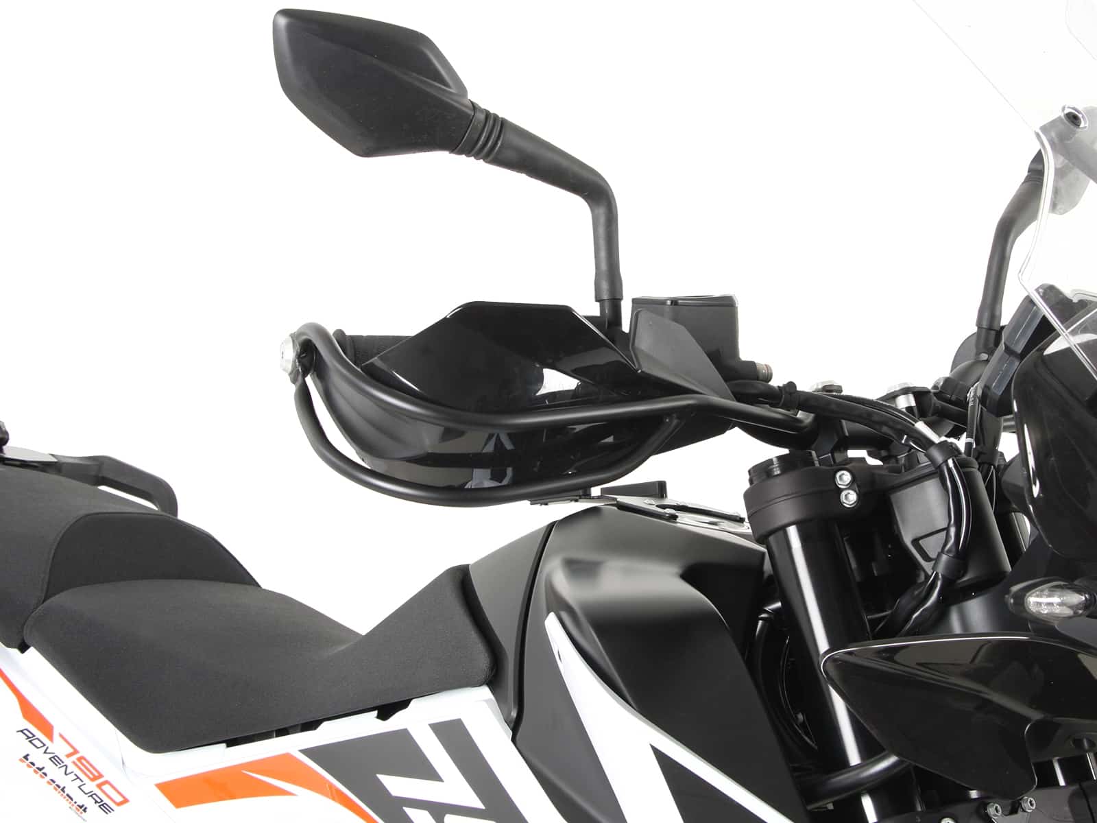 Griffschutz für KTM 790 Adventure/R (2019-2021) Set, schwarz (links + rechts)