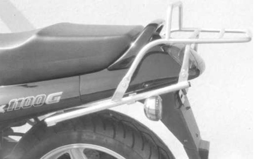 Rohrgepäckbrücke Topcaseträger schwarz für Suzuki GSX 1100 G (1991-1996)