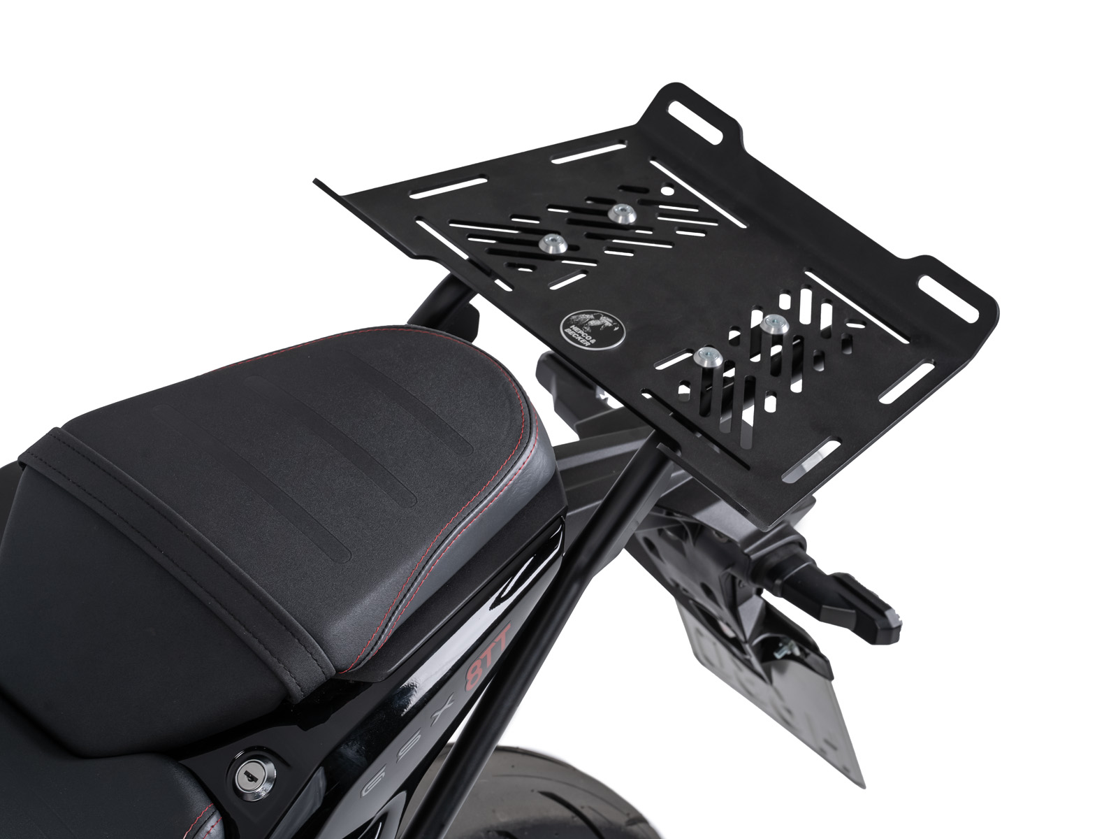 Gepäckbrückenverbreiterung schwarz für Suzuki GSX-8TT (2025-)