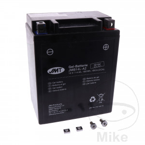 Batería de moto YB14L-A2 Gel JMTAlternativa: 7070345 3075 9081