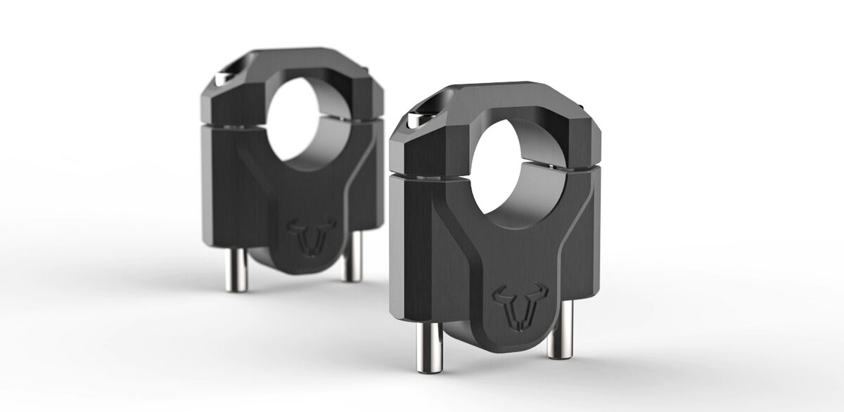 Lenkererhöhung H=40 mm. Schwarz. R1200GS (12-18), R1250GS (18-). Lenkererhöhung H=40 mm. Schwarz. R1200GS (12-18), R1250GS (18-).
