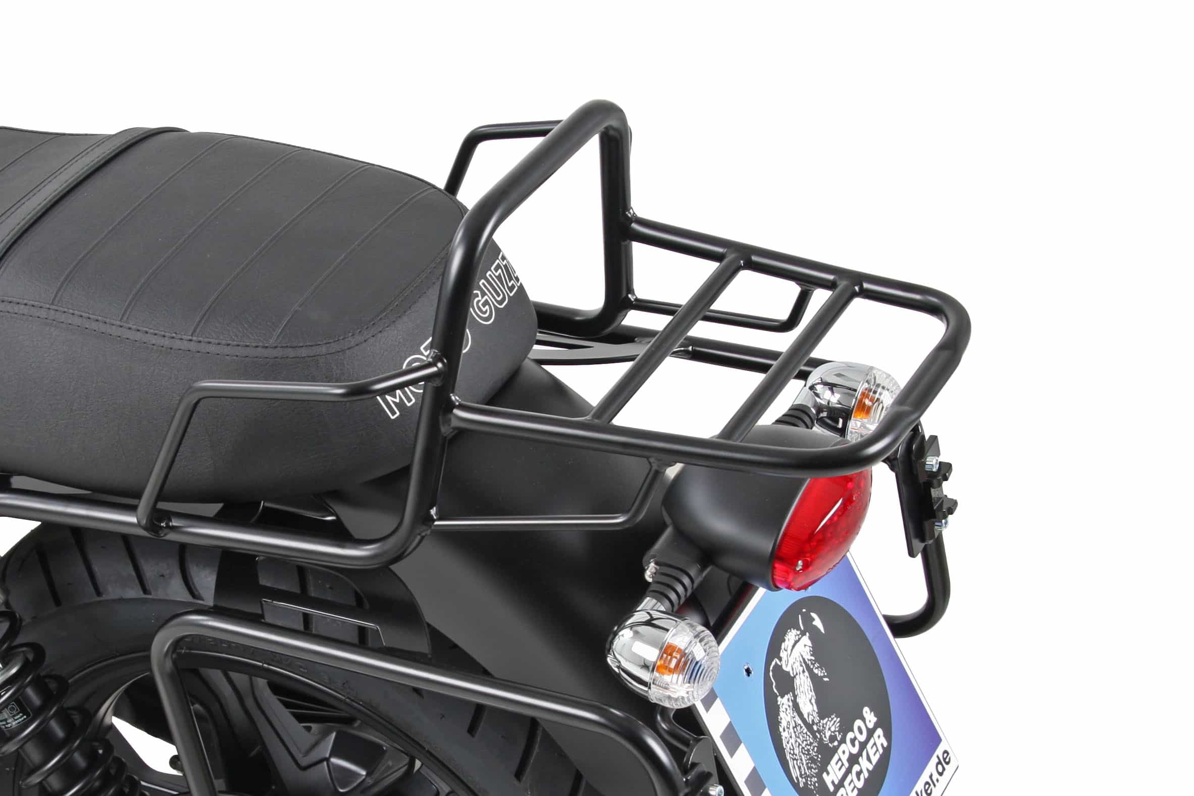 Rohrgepäckbrücke Topcaseträger schwarz für Moto Guzzi V 7 II (2015-2016)