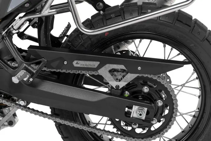 Touratech protection de chaîne noire pour Yamaha Tenere 700