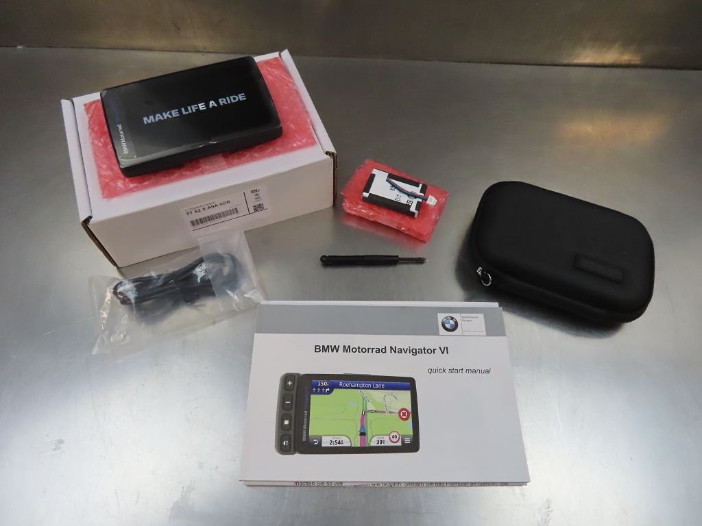 Original BMW Motorrad Navi Navigationsgerät Navigator VI (ECE) neue Version