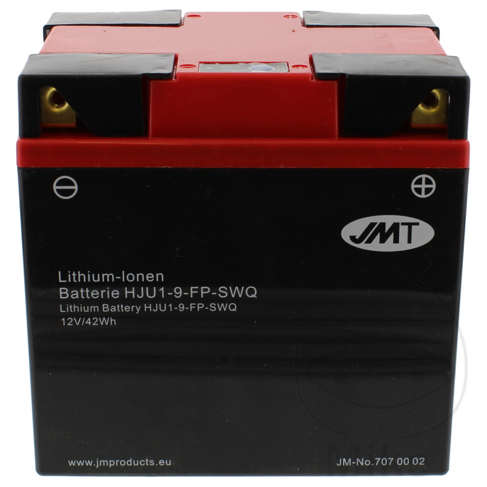 1000_7070002 Batterie Garten HJU1-9-FP JMT Lithium-Ion avec interrupteur étanche