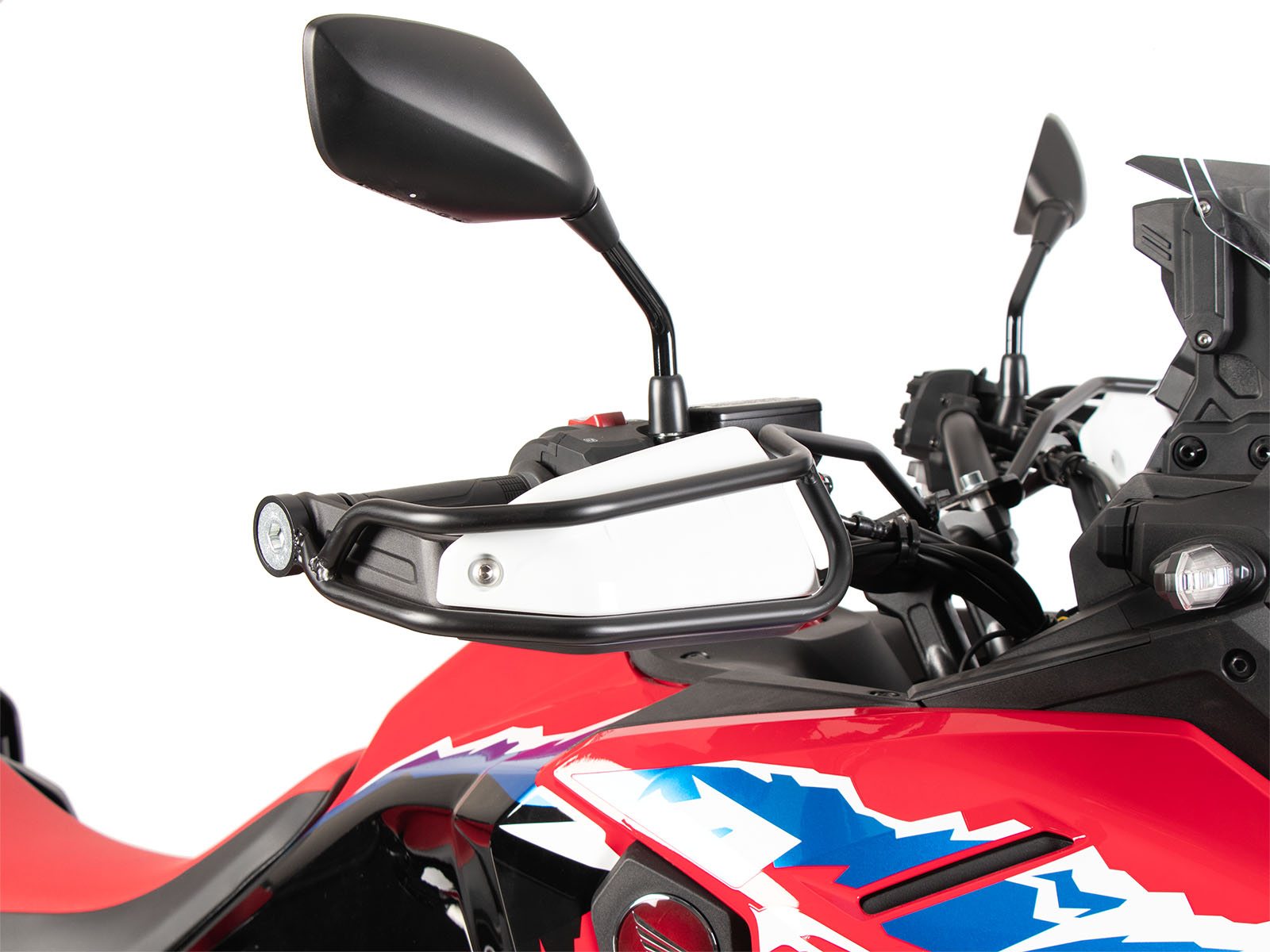 Griffschutz für Honda CRF 1100L Africa Twin (2024-) Set, schwarz (links + rechts)