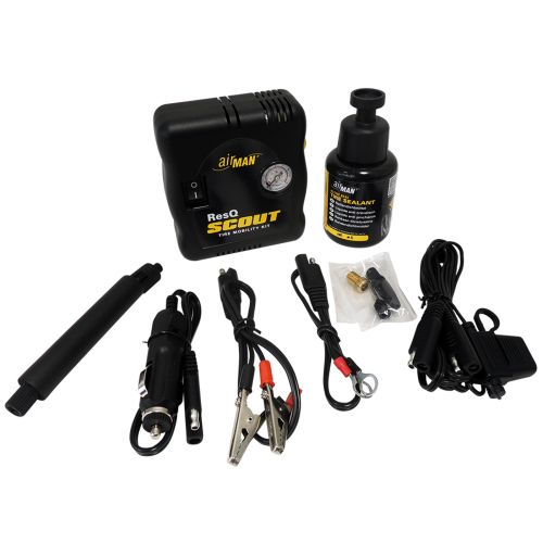 Kit di riparazione pneumatici Touratech Kompressor AirMan ResQ Scout VO
