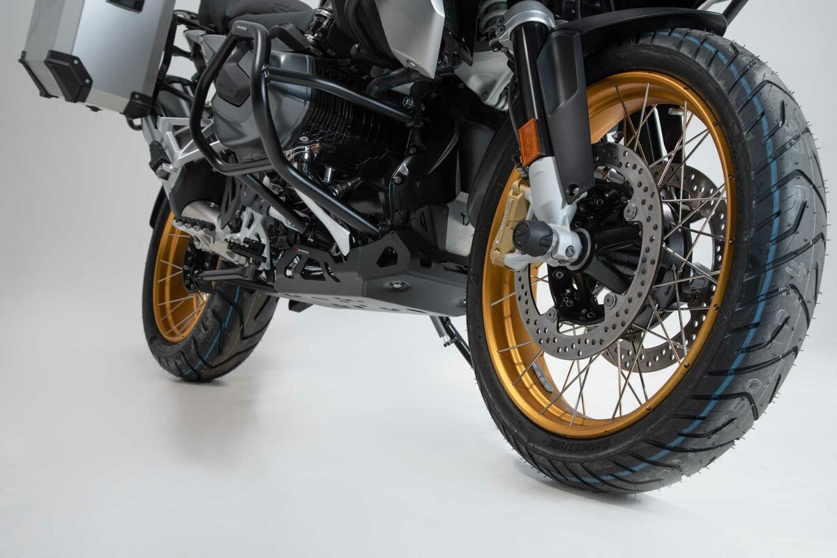 Motorschutz Schwarz. BMW R 1250 GS / Adv / Rallye (18-). Motorschutz Schwarz. BMW R 1250 GS / Adv / Rallye (18-).