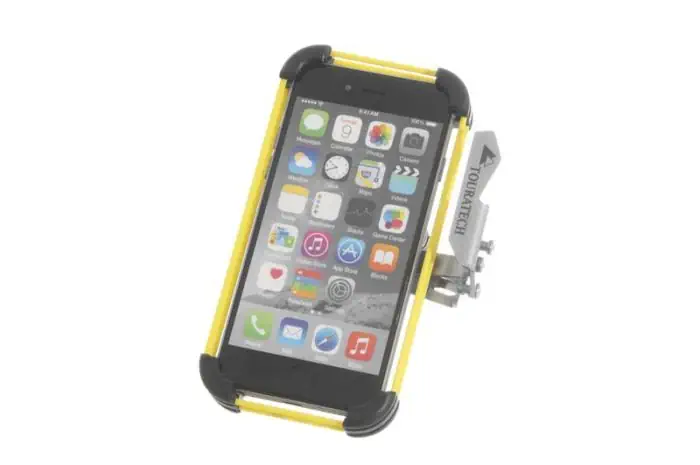 Support de guidon Touratech "iBracket" pour Apple iPhone 6/7/8, moto et vélo