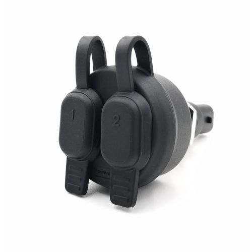 Presa Dual USB A + C Plug-and-Play con funzione di ricarica rapida per motociclette BMW