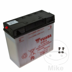 Batería de moto 51913 DRY YuasaAlternativa: 7070042 4644 0077
