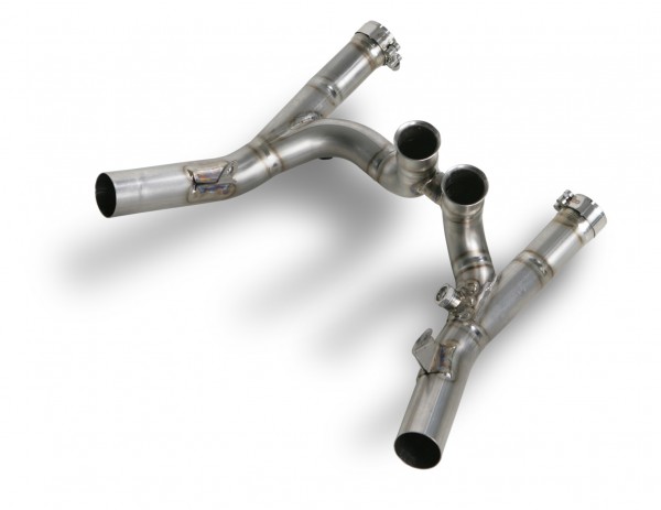 Akrapovic Titan- Katersatzrohr STAR MOTORCYCLES/YAMAHA V-MAX 1700 09-16