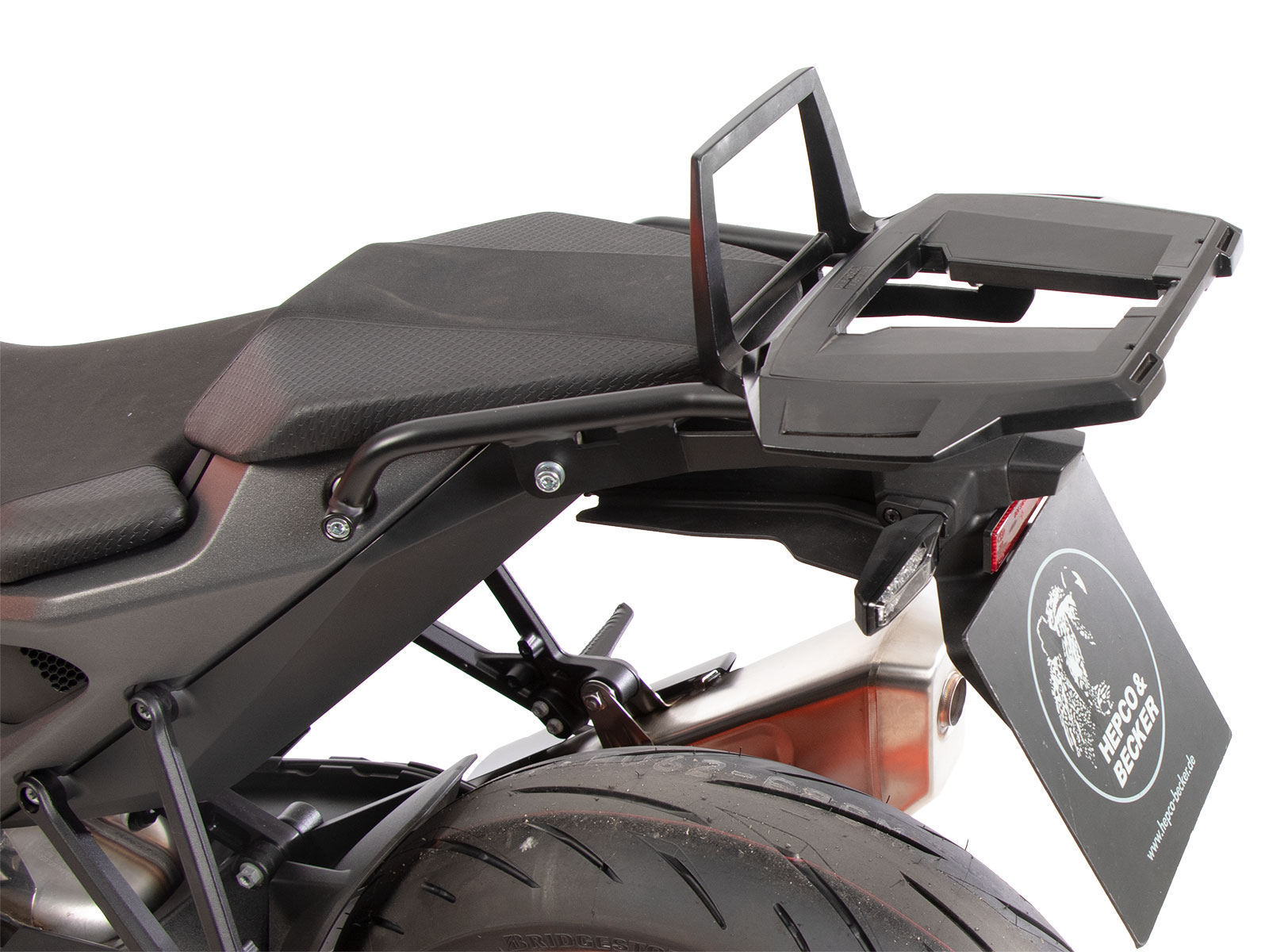 Alurack Topcaseträger schwarz für KTM 990 Duke / R (2024-)