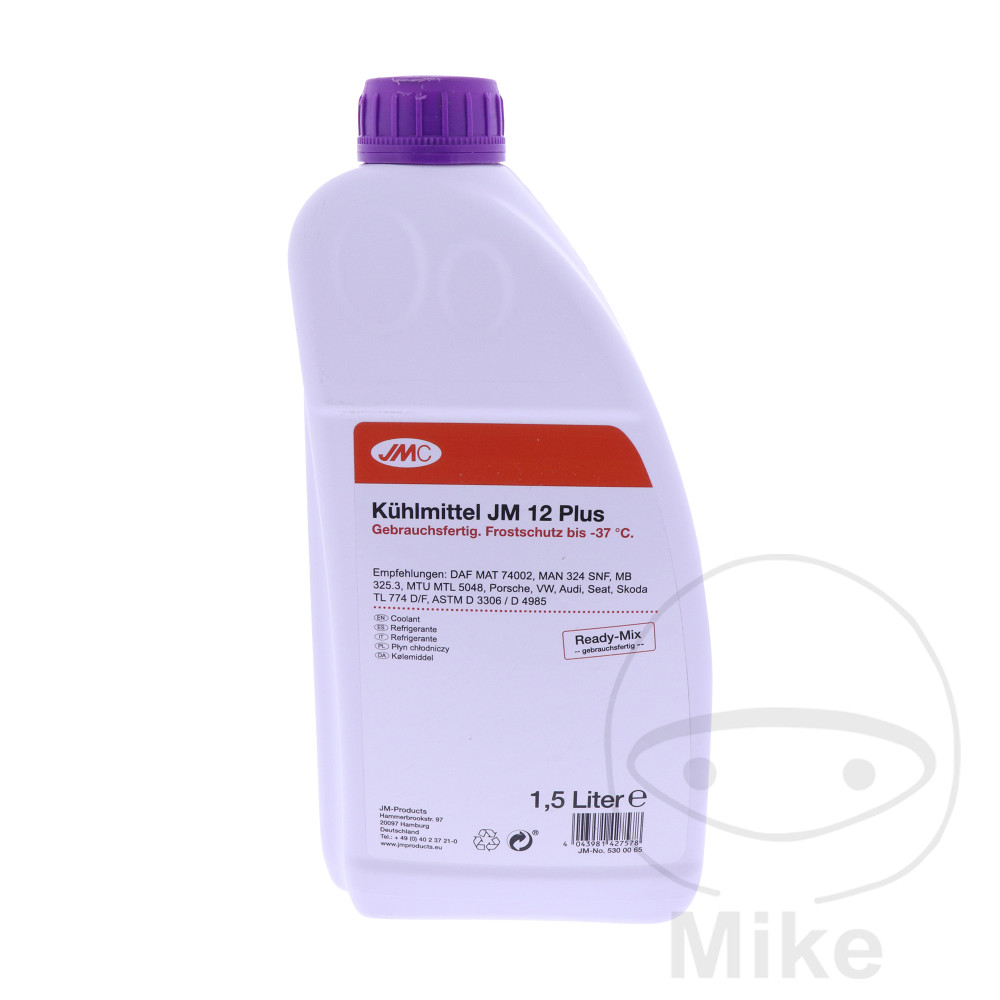 Coolant JM 12+ 1.5 Liter JMC Frost Protection Ready-Mix ALTN5300324
