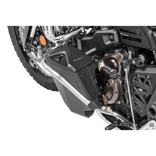 Touratech boîte à outils avec kit de protection moteur côté gauche en acier inoxydable pour Yamaha Tenere 700