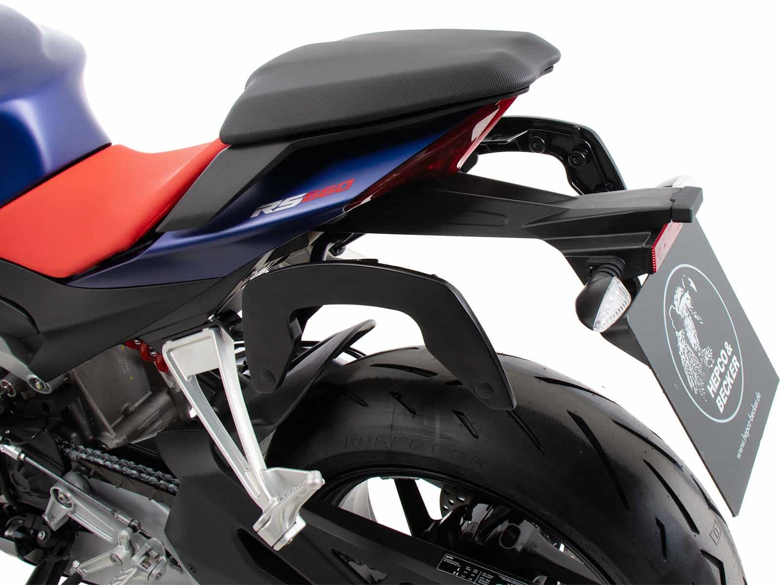 C-Bow Seitenträger schwarz für Aprilia Tuono (2020-2021) / RS 660 (2020-2024)