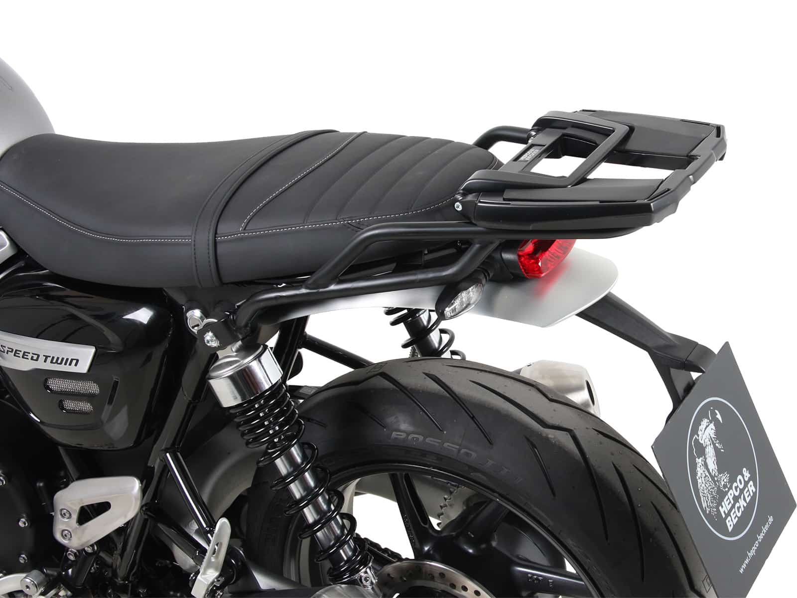 Easyrack Topcaseträger schwarz für Triumph Speed Twin 1200 / RS (2019-2021)