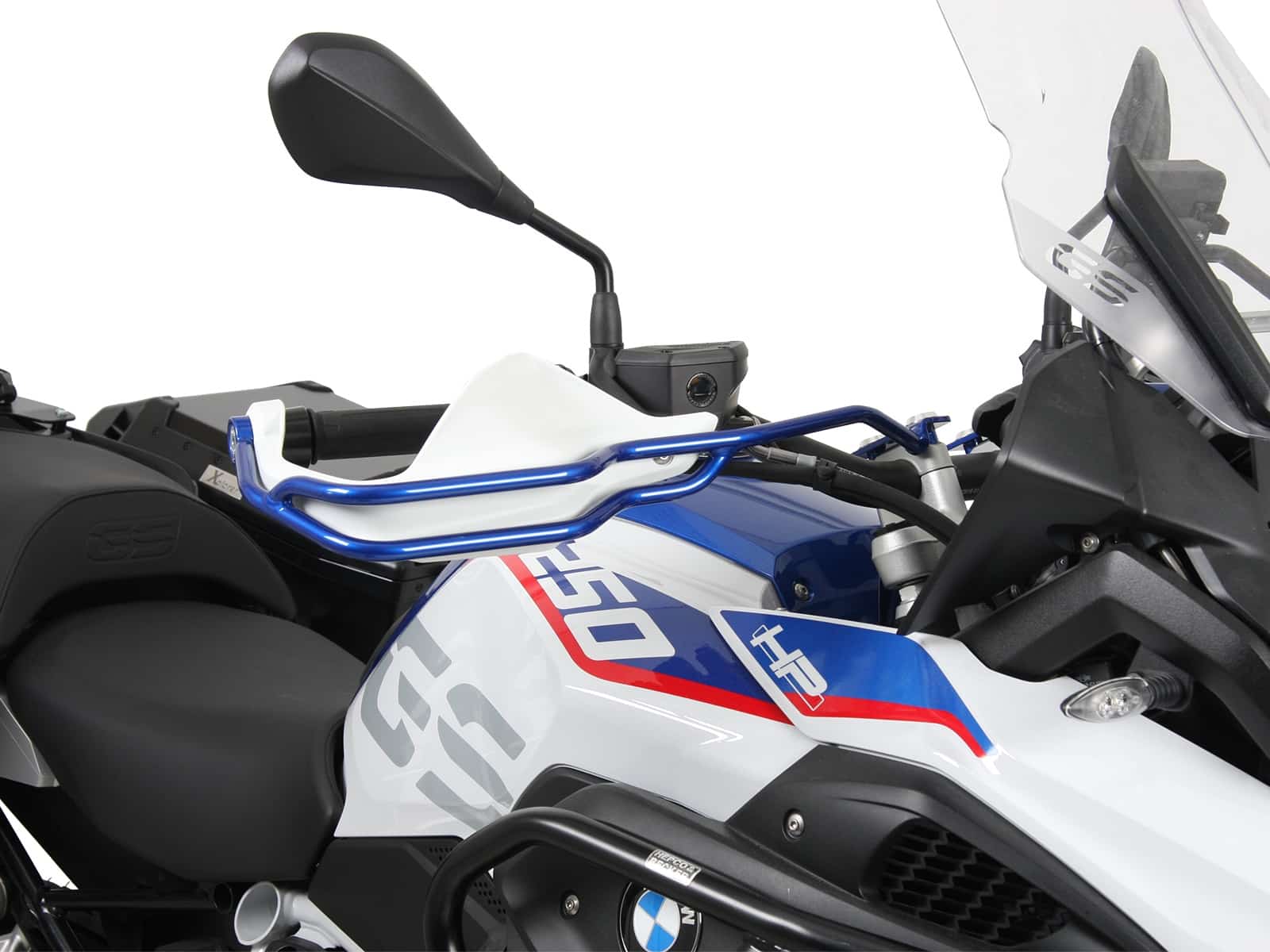 Griffschutz für BMW R 1250 GS Adventure (2019-2024) Set, metallic-blau (links + rechts)