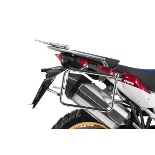 Support de valise en acier inoxydable Touratech pour Honda CRF1000L Africa Twin (2018-) + Adventure Sports