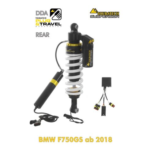 Amortisseur arrière Touratech pour BMW F750 GS à partir de 2018 DDA / Plug & Travel