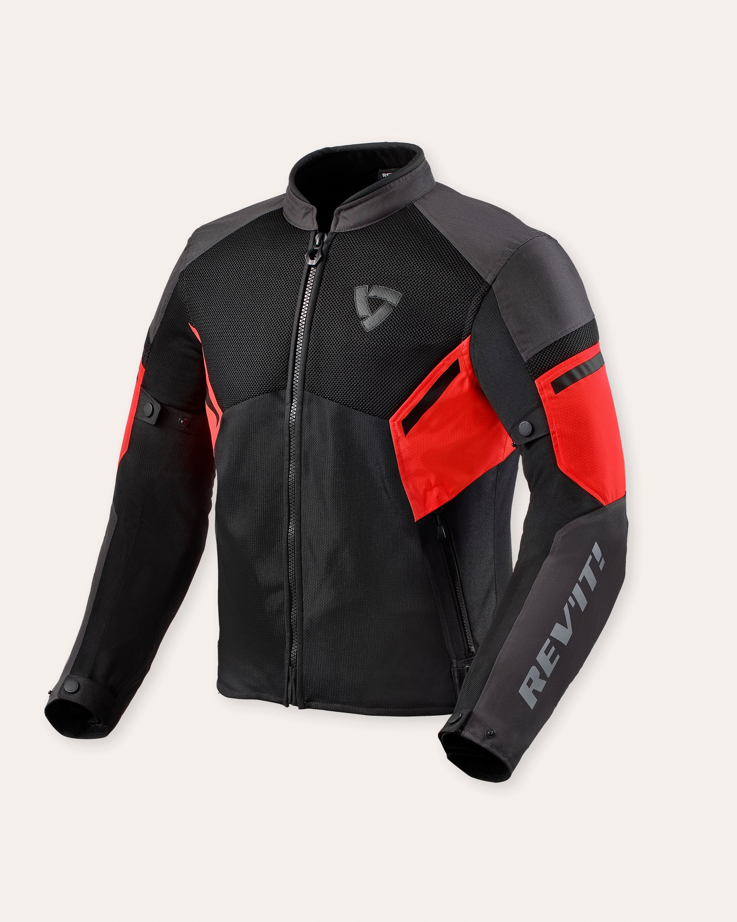 Jacke GT-R Air 3 | Black-Neon Red - Schwarz-Neon Rot / S / Standard - Größe: S - Länge: Standard