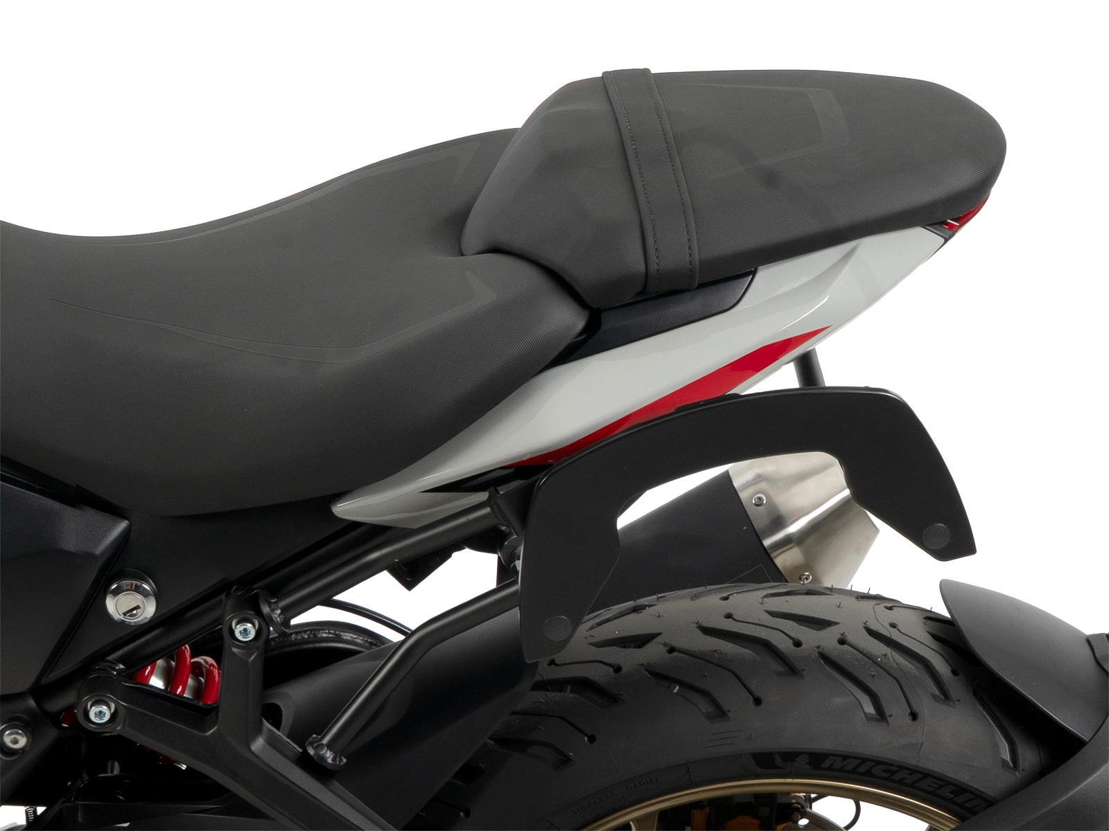 C-Bow Seitenträger (nicht soziustauglich) schwarz für Triumph Trident 800 (2026-)