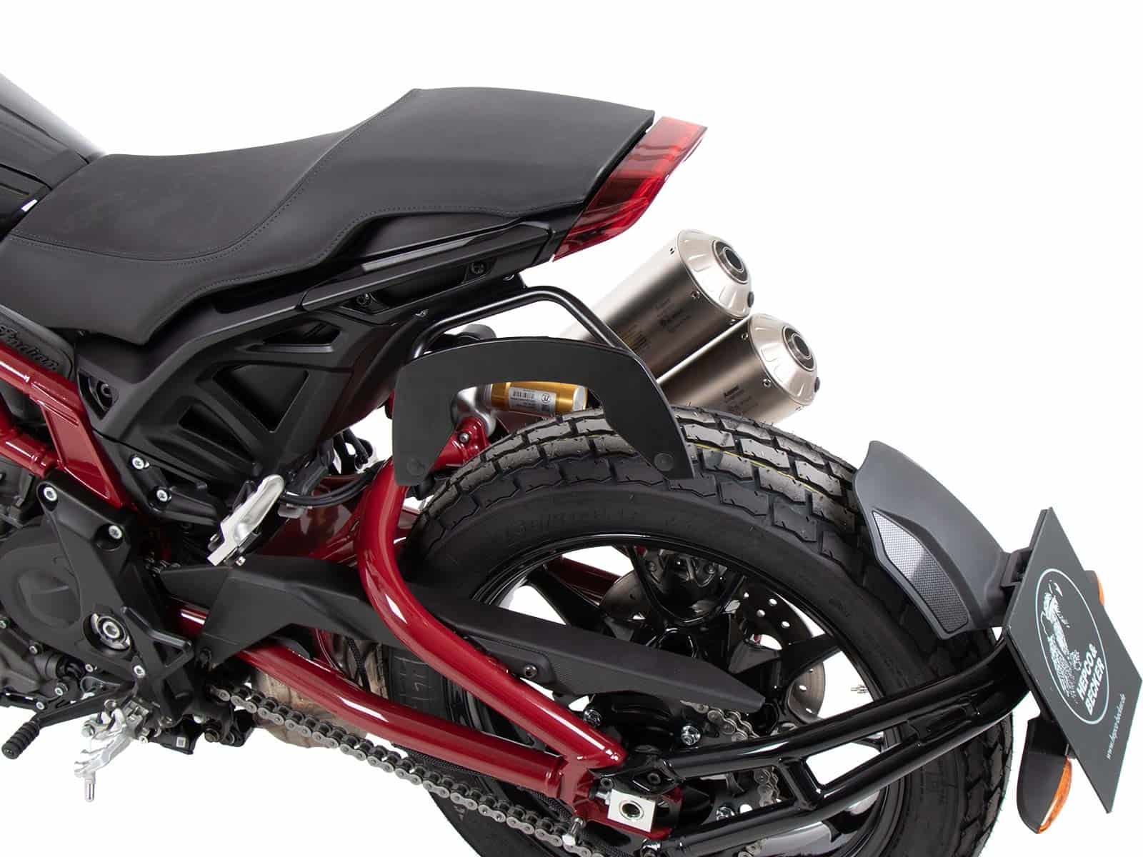 C-Bow Seitenträger einseitig links schwarz für Indian FTR / S / R Carbon / Rally (2019-2025)