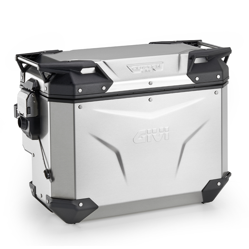 Alu-Seitenkoffer Trekker Outback EVO 40 Monokey Seitlich versetzt, rechts, SMART SEC. LOCK