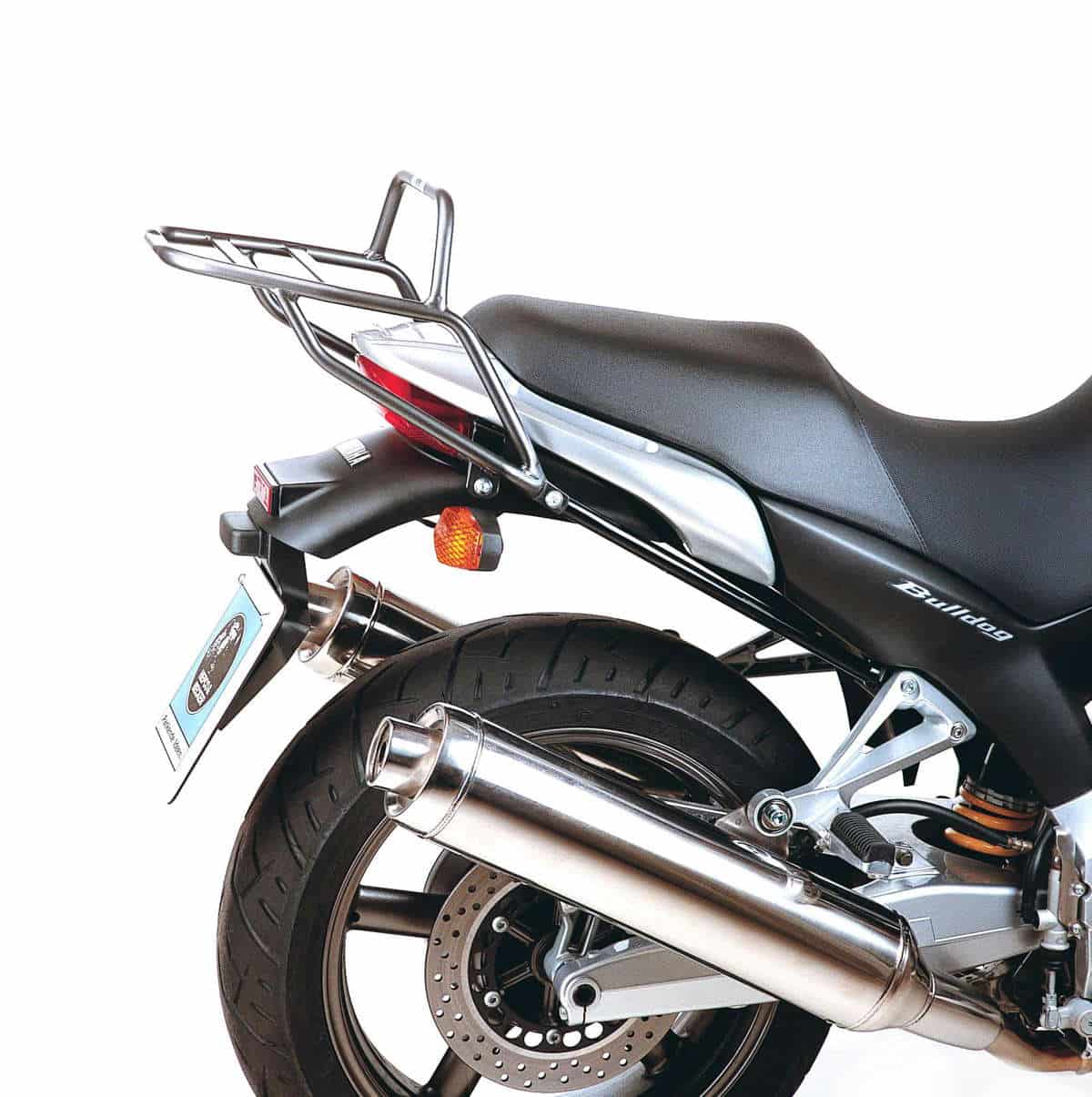 Rohrgepäckbrücke Topcaseträger schwarz für Yamaha BT 1100 Bulldog (2001-2006)