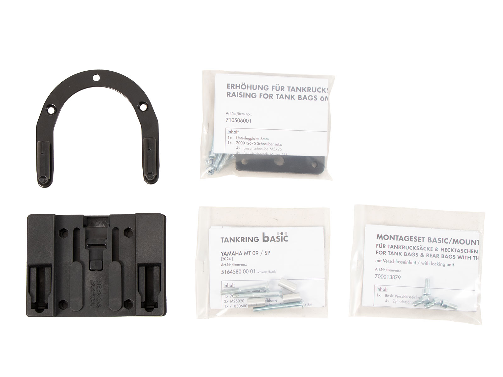 Tankring BASIC inkl. Tankrucksackverschlusseinheit für Yamaha MT-09 / Y-AMT / SP (2024-)