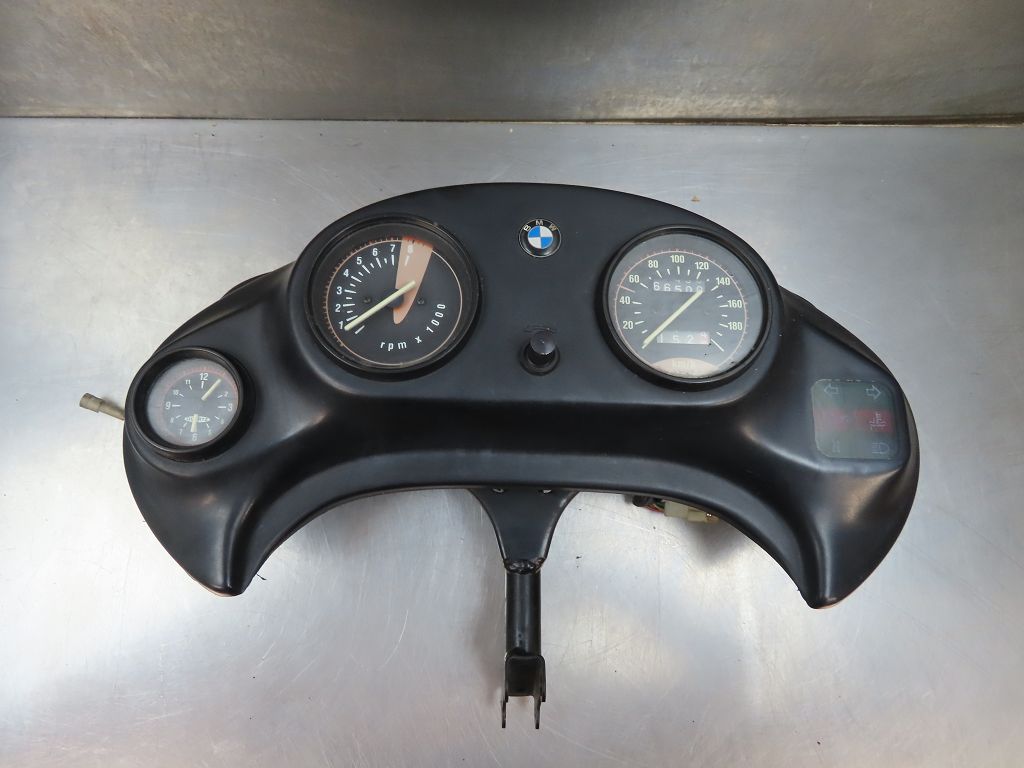 Tacho komplett Tachometer Drehzahlmesser Kontrollleuchten 66.500km für BMW F650ST