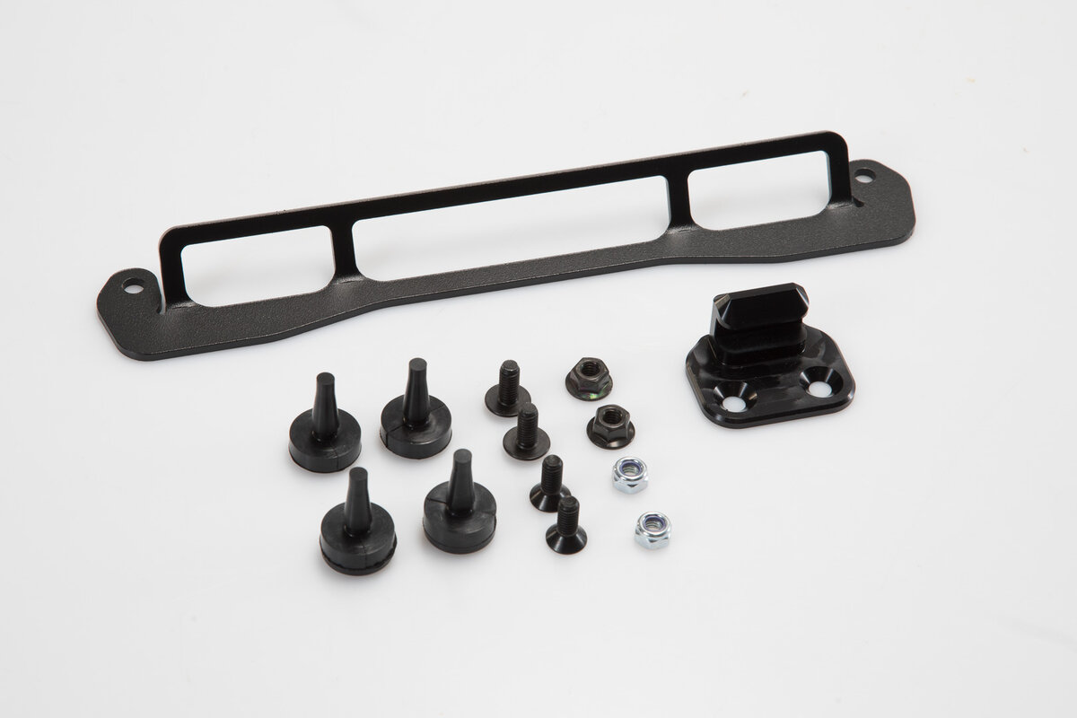 Adapterkit für ADVENTURE-RACK Gepäckträger Für Shad. Schwarz.