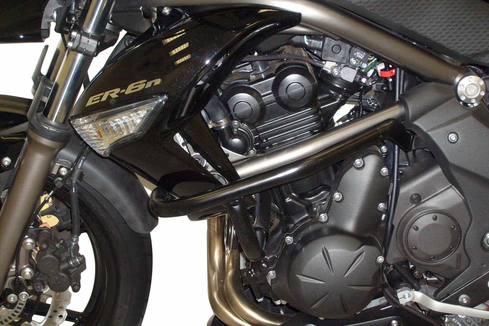 Motorschutzbügel schwarz für Kawasaki ER-6n (2009-2011)