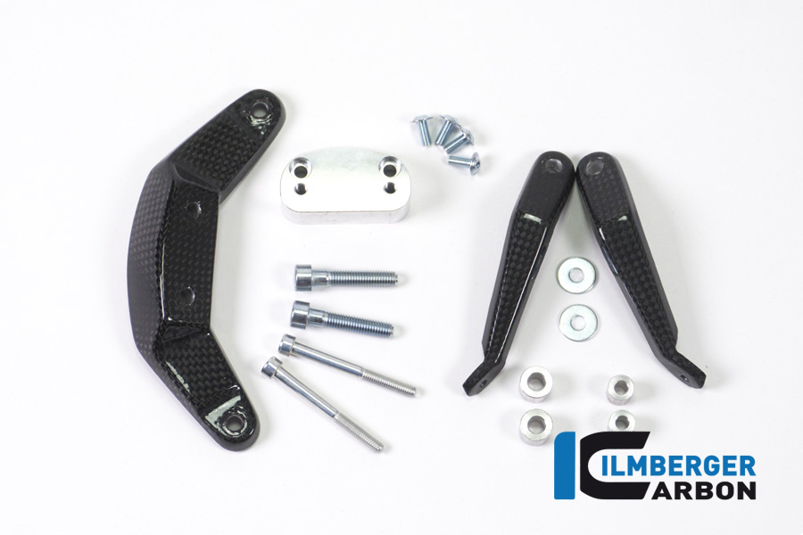 Kit de maintien en carbone pour carénage de guidon pour BMW R nineT 2014-2017
