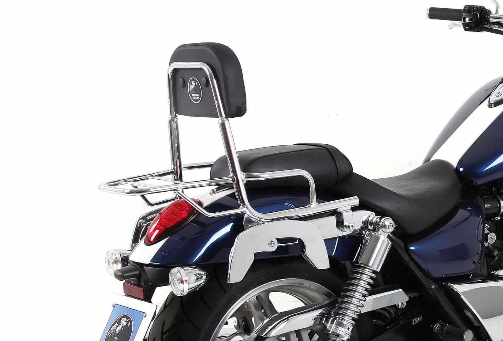 Sissybar mit Gepäckträger chrom für Triumph Thunderbird 1600/1700/Storm/Commander (2009-2018)