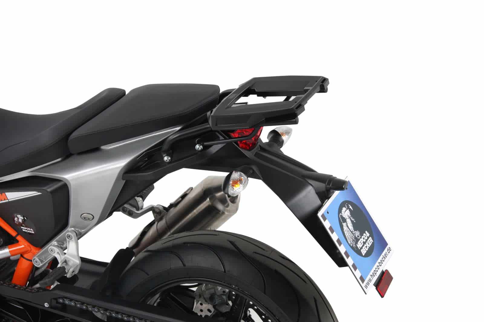 Alurack Topcaseträger schwarz für KTM 690 Duke/R (2012-2019)