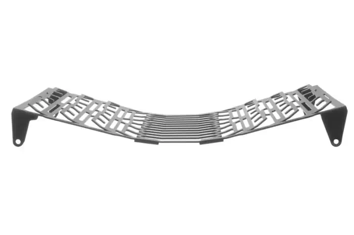 Protezione radiatore Touratech anodizzata nera per Triumph Tiger Explorer Protezione radiatore Touratech anodizzata nera per Triumph Tiger Explorer