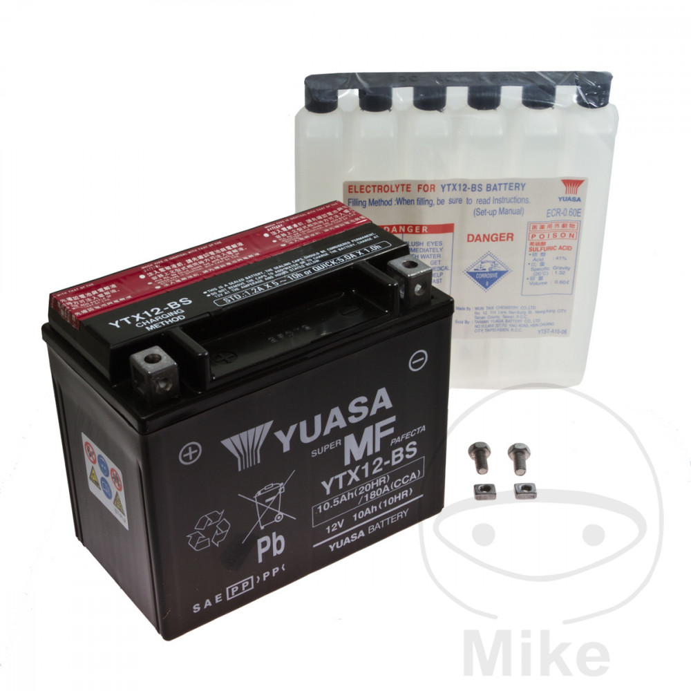Batteria per moto YTX12-BS Yuasa