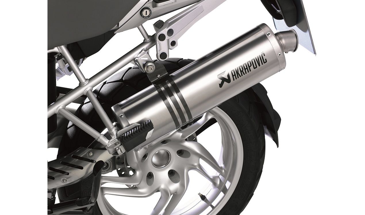 R1200GSK25SchalldaeA0112572 Original BMW HP Sports Silencer Exhaust for K25 R1200GS up to 2010 + Adventure up to 2010