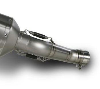 Akrapovic Titan- Katersatzrohr APRILIA RSV 4 09-14