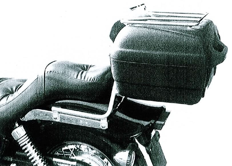 Rohrgepäckbrücke Topcaseträger chrom für Kawasaki EN 500 (1996-2003)
