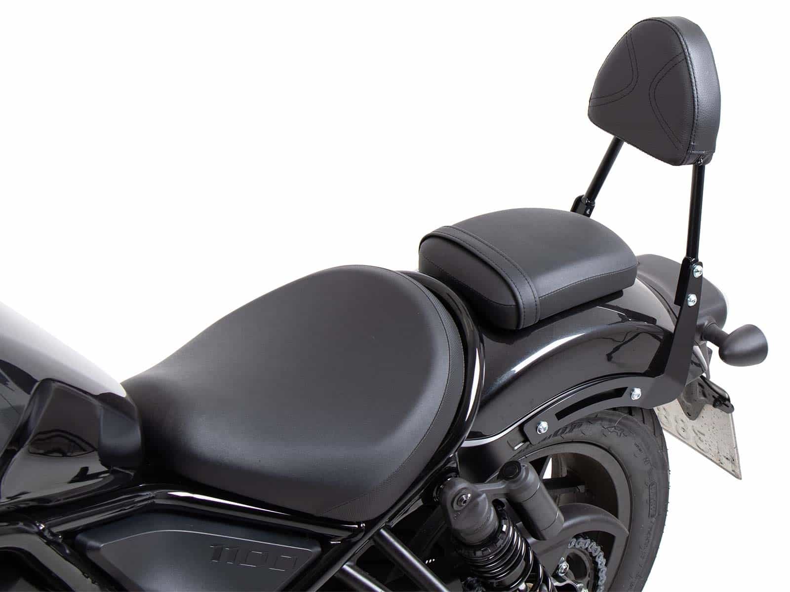 Sissybar ohne Gepäckträger schwarz für Honda CMX 1100 Rebel / DCT / SE (2025-)