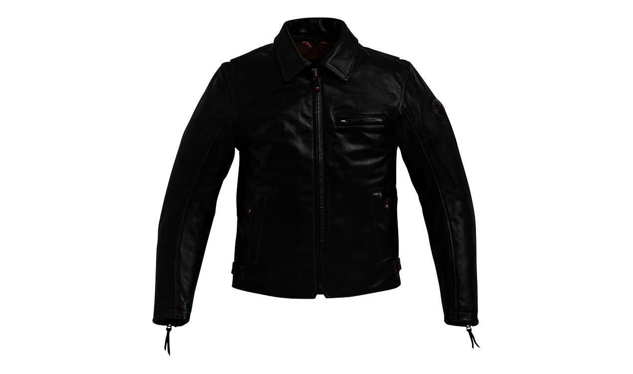 BMW Motorrad Lederjacke Pureboxer Herren Slim - Groesse:XXL