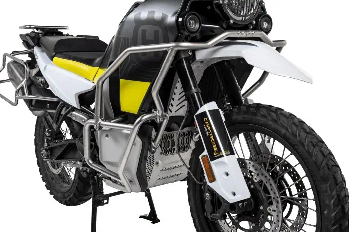 Barra di protezione del fairing in acciaio inossidabile Touratech per Husqvarna Norden 901
