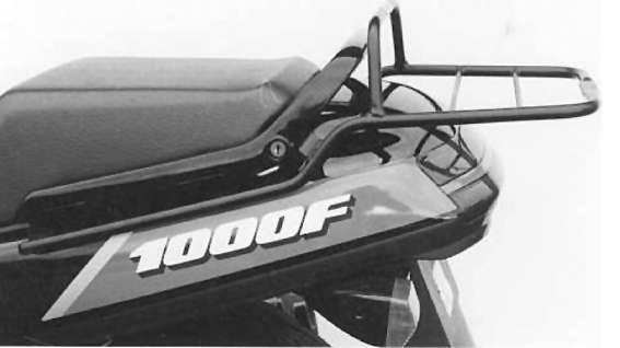 Rohrgepäckbrücke Topcaseträger schwarz für Honda CBR 1000 F (1993-1999)