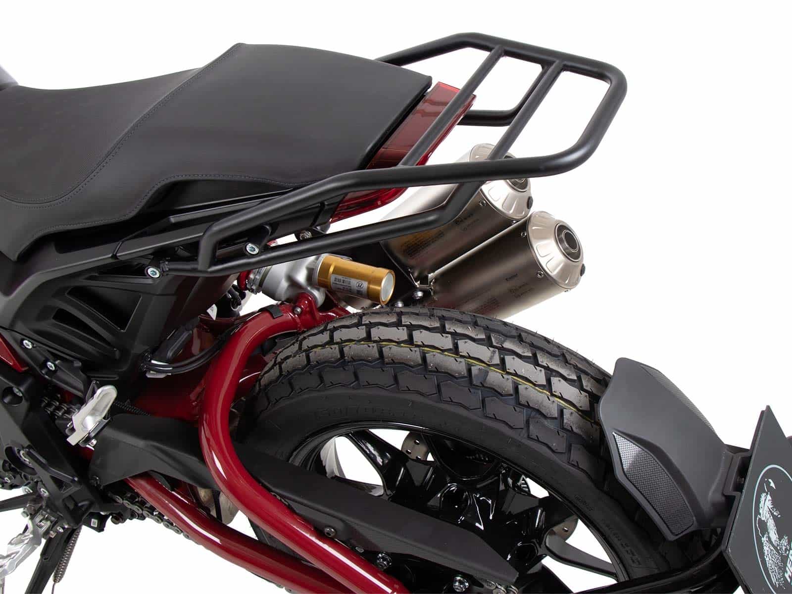 Rohrgepäckbrücke schwarz für Indian FTR / S / R Carbon / Rally (2019-2025)