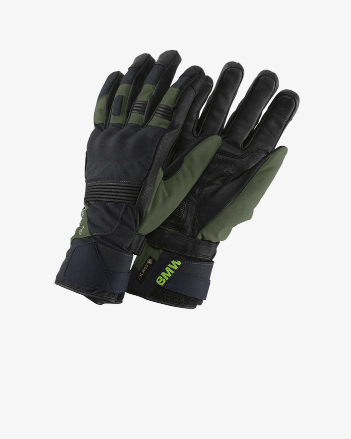 BMW Motorrad Handschuh Reschen GTX Herren schwarz/oliv BMW Motorrad Handschuh Reschen GTX Herren schwarz/oliv